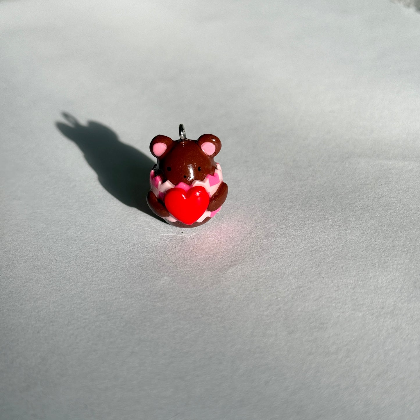 Glowing Love Bear Charm